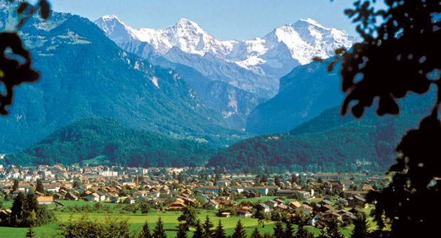 Interlaken en train