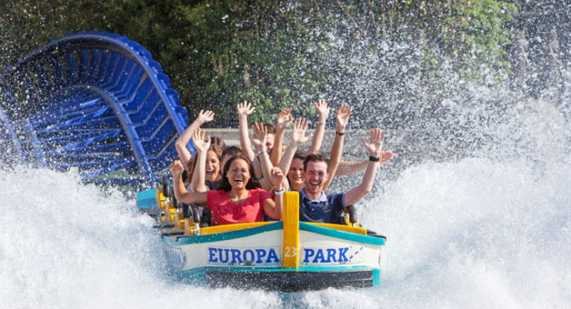 Europa-Park en train