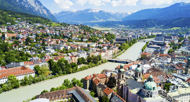 Innsbruck en train