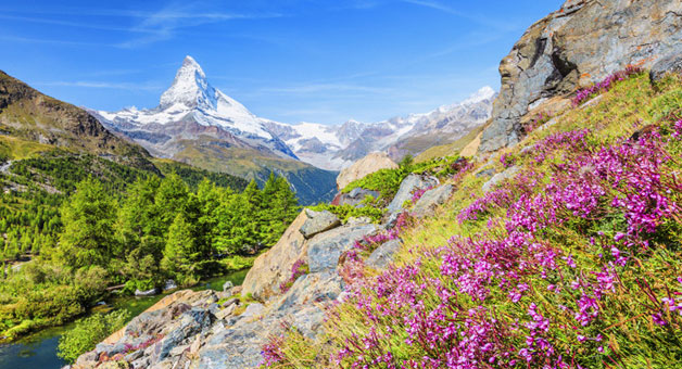 Zermatt en train