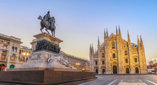 Milan en train